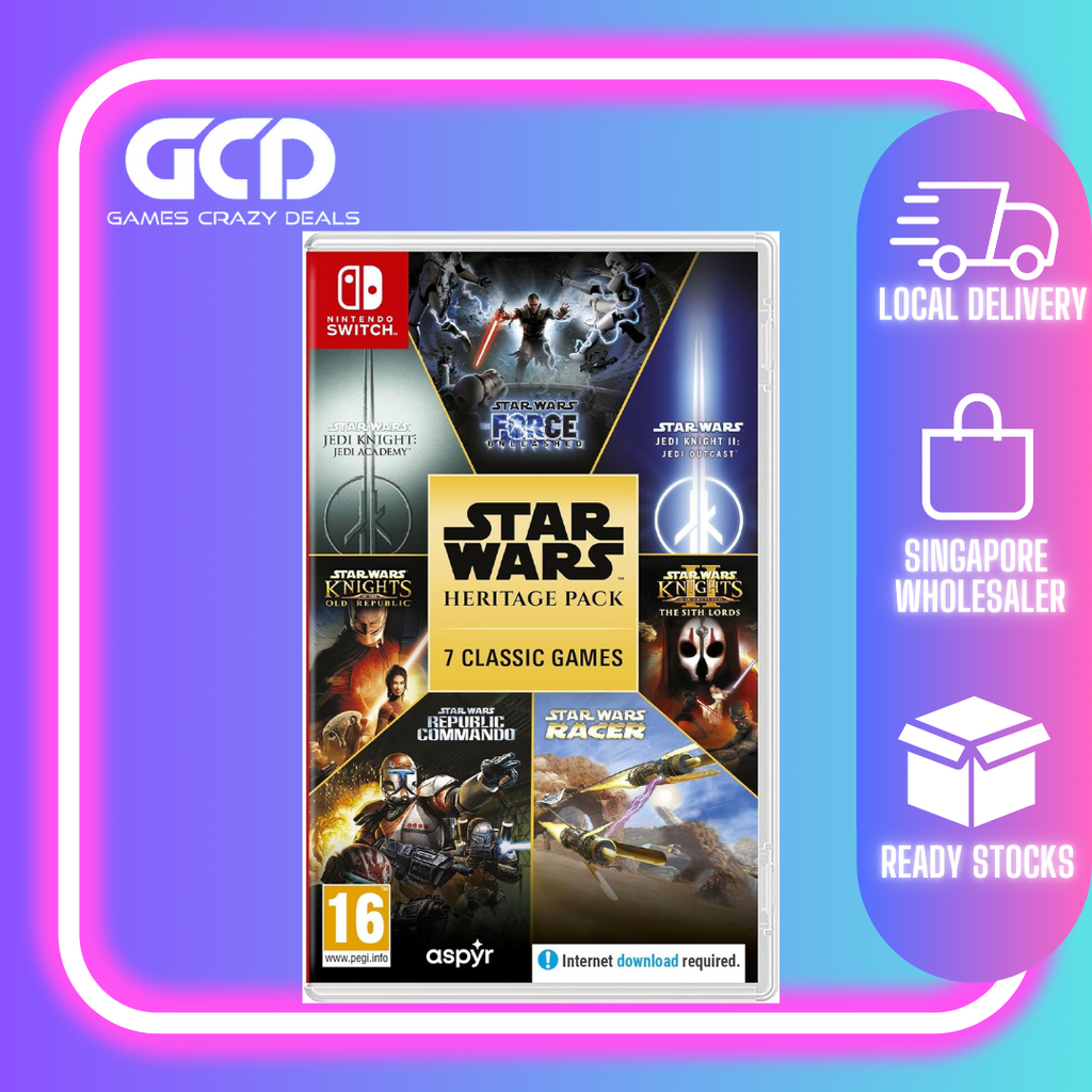 Nintendo Switch Star Wars™ Heritage Pack + 7 Classic Games (EU)
