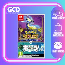 Nintendo Switch Pokemon Violet + The Hidden Treasure of Area Zero
