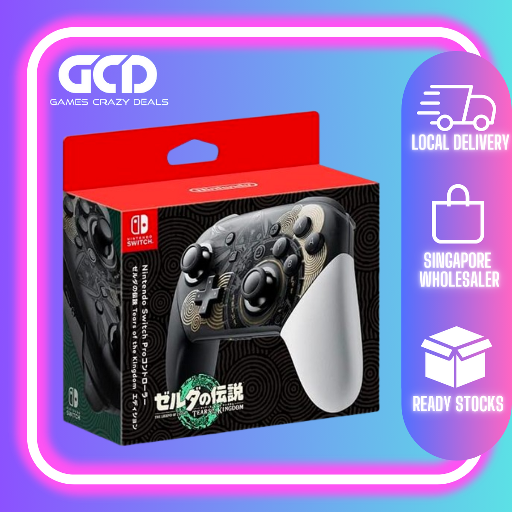 Nintendo Switch Pro Controller - The Legend of Zelda: Tears of the Kingdom Edition