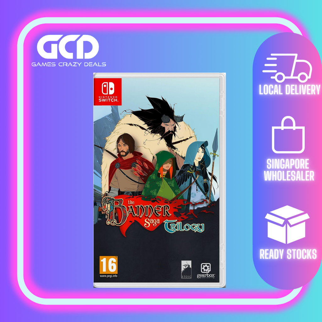 Nintendo Switch The Banner Saga Trilogy (CODE:A1234)
