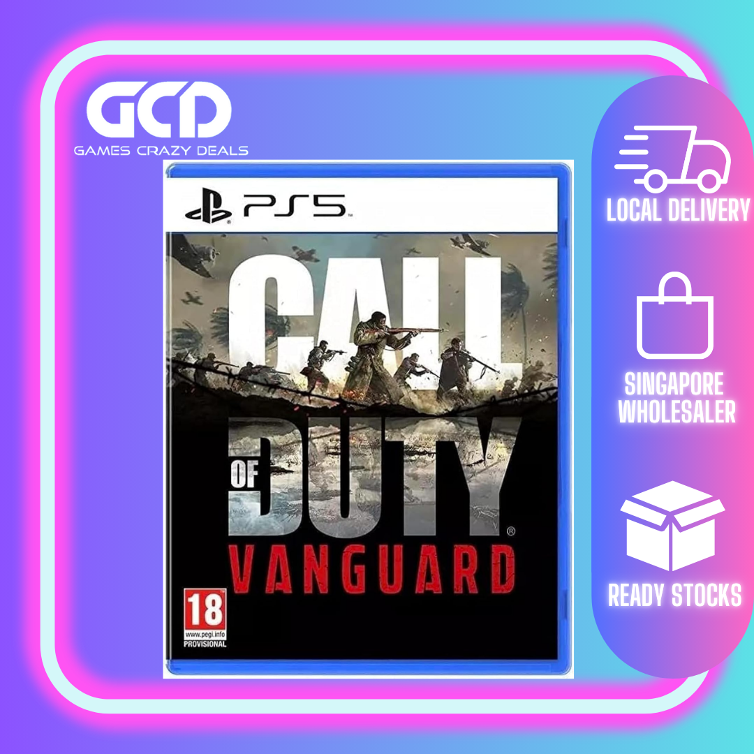 Jeu Call Of Duty Vanguard Pour PS5 - État Comme Neuf - Jeu De Guerre