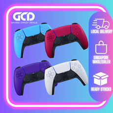 PS5 Dualsense Controller (Export Set) Starlight Blue/ Cosmic Red / Galactic Purple / White/Midnight Black