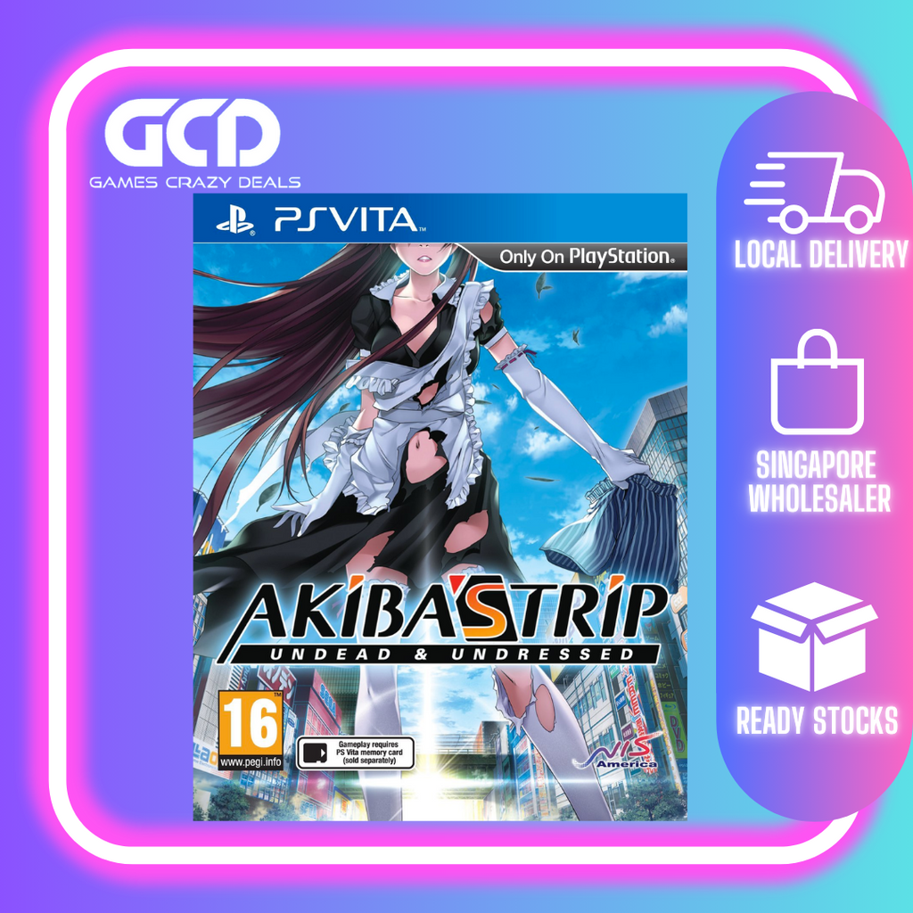 PS Vita Akiba's Trip Undead & Undressed *HSC Stock*