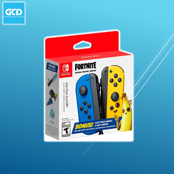 Nintendo Switch Joy Con Controller Pair Fortnite Edition (Fleet