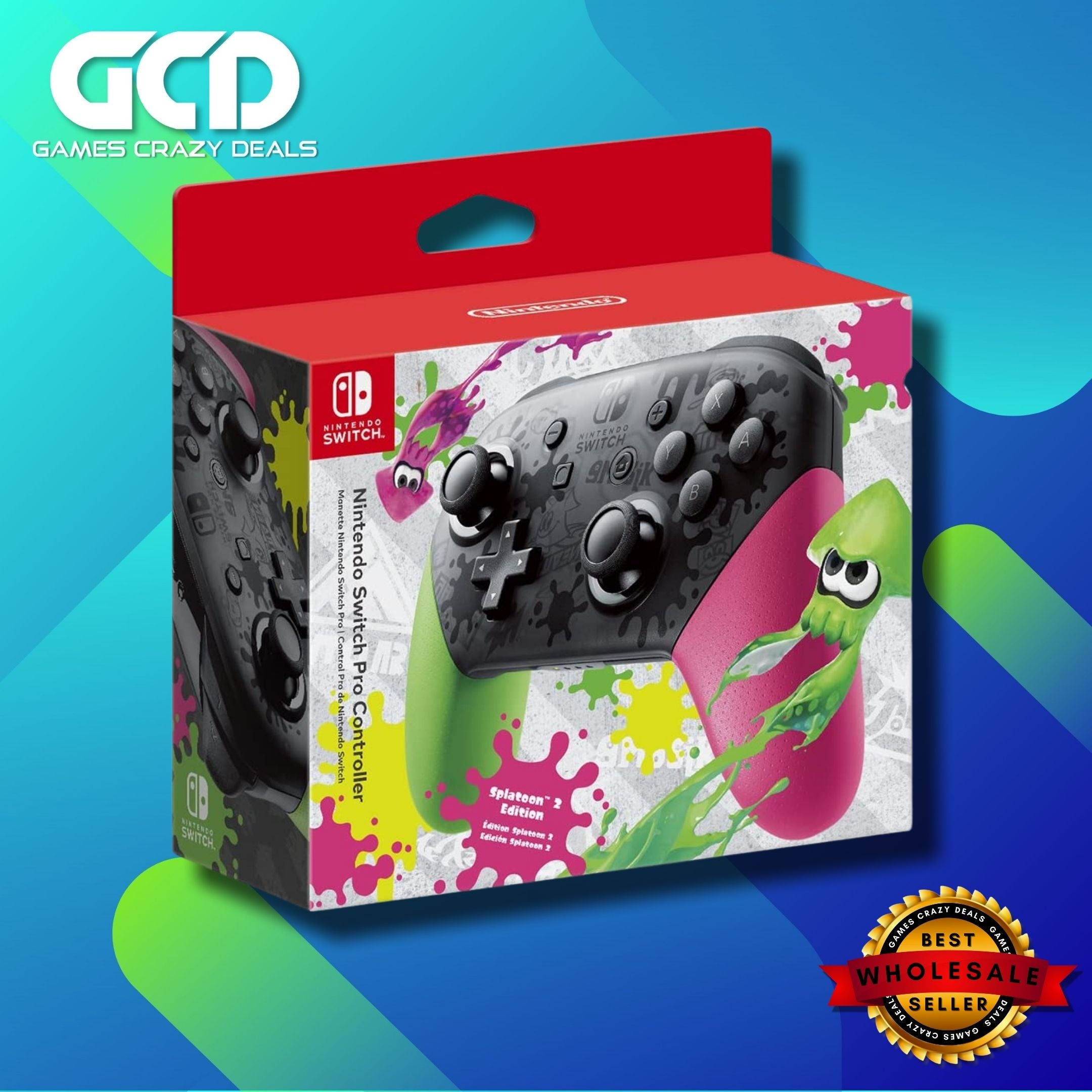 Edition Pro Splatoon Nintendo Switch Pro Controller Splatoon