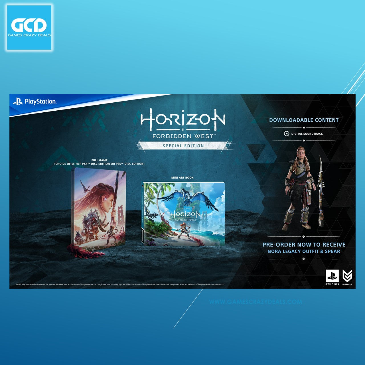 Horizon Forbidden West Special Edition Ps4 à Prix Horizon Forbidden West Special Edition Ps4 à Prix