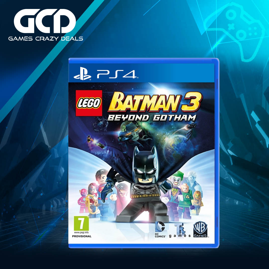 LEGO Batman 3 Beyond Gotham (PS4 Playstation 4) Play as over 150 characters  from the DC Comics Universe 