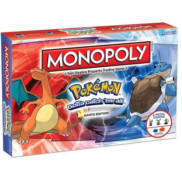 Monopoly Pokemon Collector's Ed Replacement Money Centers Marts Cards Deeds