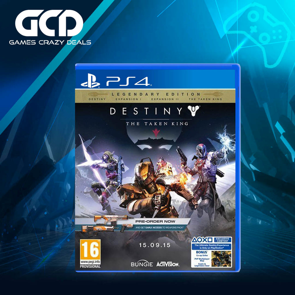PS4 Destiny The Taken King Legendary Edition