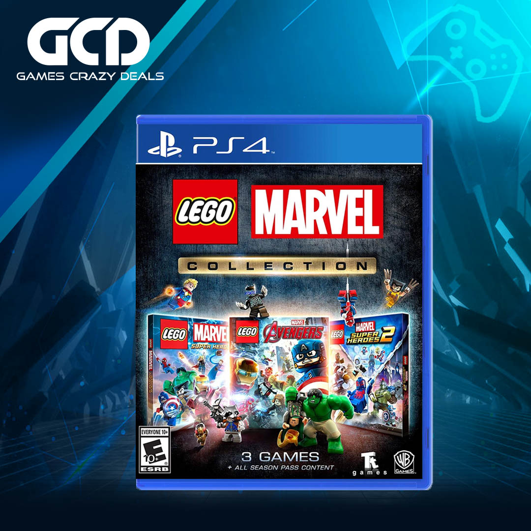 LEGO Marvel Collection Playstation 4 PS4 PS5 Compatible (Physical