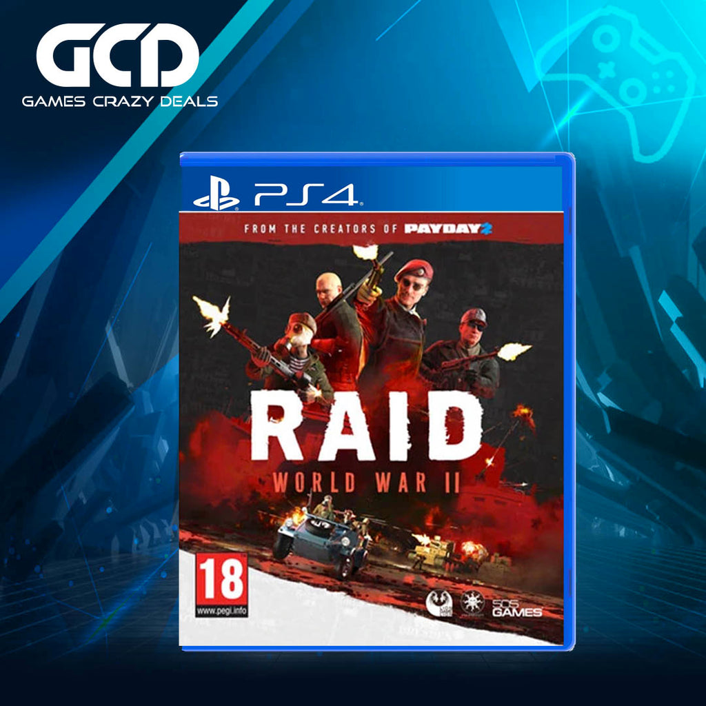 PS4 Raid World War 2 (R2) *HSC Stock*
