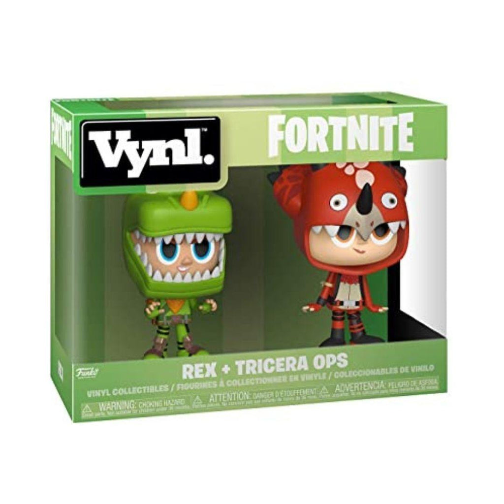 Funko VYNL Fortnite Rex & Tricera Ops (Pack of 2)
