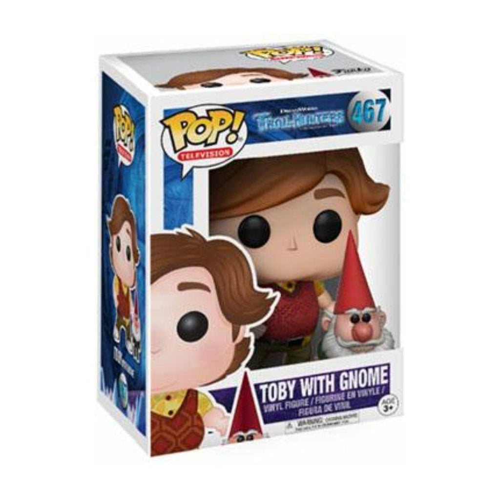 Funko Pop! Television: Dreamworks Trollhunters - Toby with Gnome #467