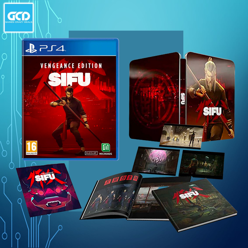 SIFU Vengeance Edition käytetty (PS4 SIFU Vengeance Edition käytetty (PS4