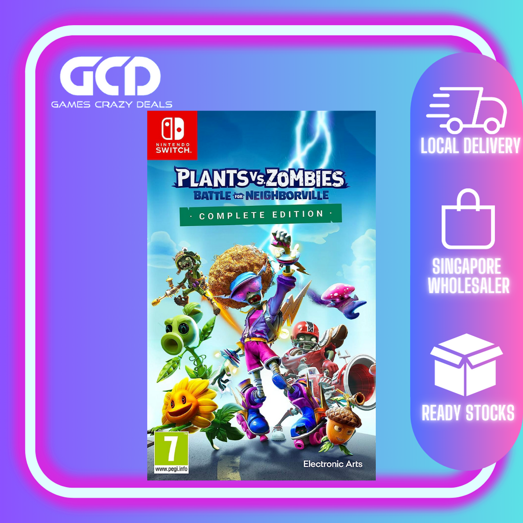 Plants vs. Zombies: Battle for Neighborville Complete Edition - Nintendo  Switch, Nintendo Switch
