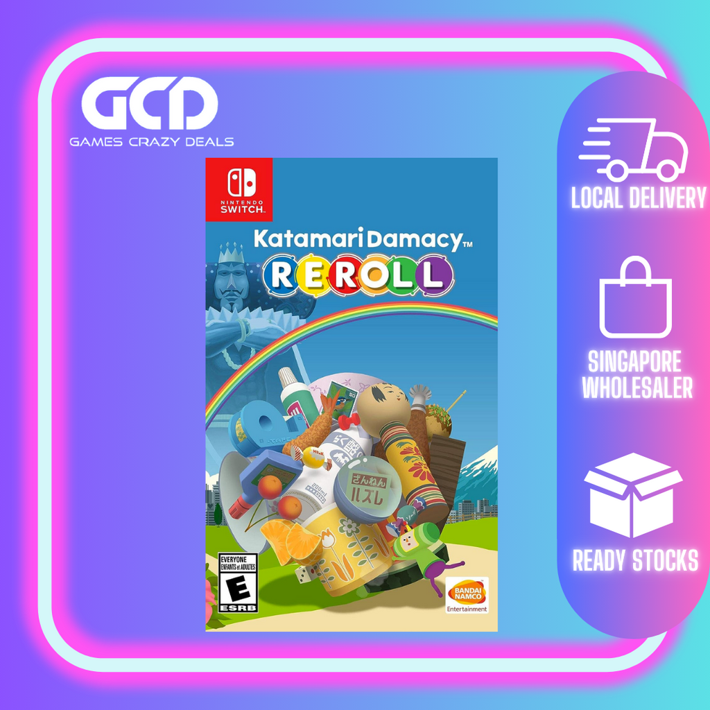 Nintendo Switch Katamari Damacy ReRoll CODE A1234 Games Crazy