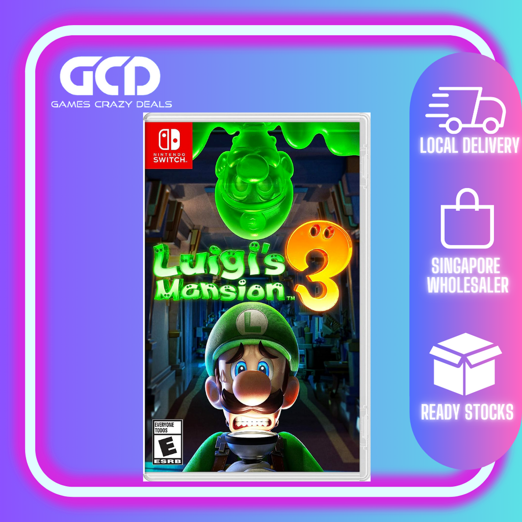 Nintendo Switch Luigi s Mansion 3 Games Crazy Deals
