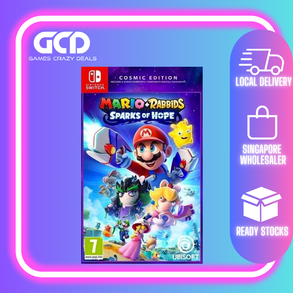 Nintendo Switch Mario + Rabbids Sparks Of Hope Cosmic Edition – Games Crazy  Deals