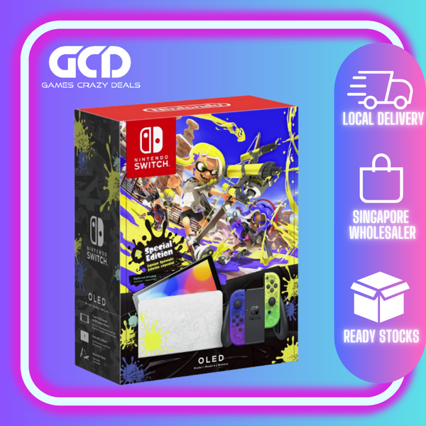 Nintendo Switch OLED Splatoon 3 Special Edition (JPN) (CODE:A1234