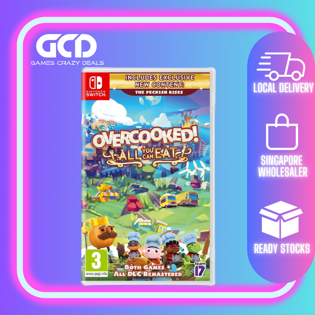 Nintendo Switch Overcooked All You Can Eat EU Games Crazy Deals