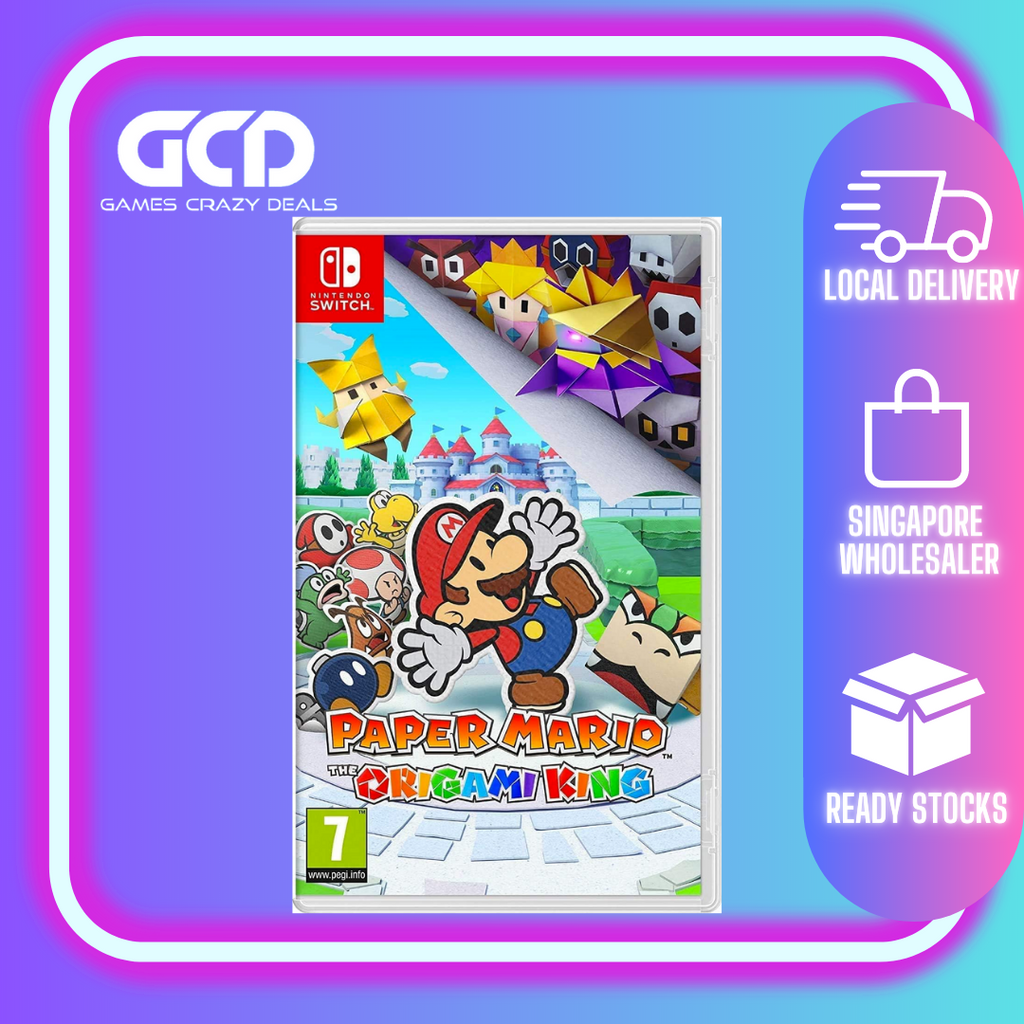 Nintendo Switch Paper Mario The Origami King EU CODE A1234