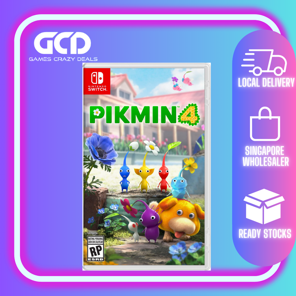 Nintendo Switch Pikmin 4 MDE Games Crazy Deals