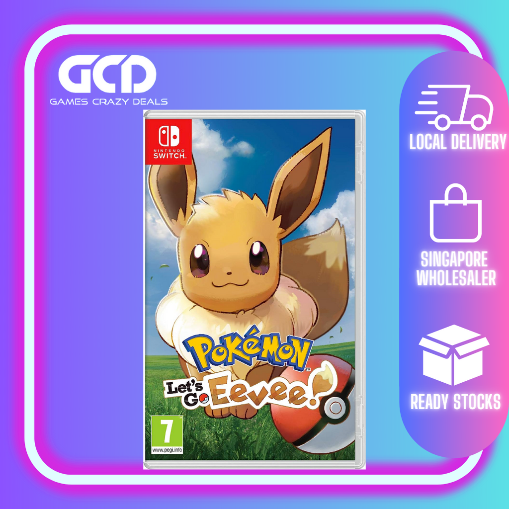 Nintendo Switch Pokemon Let's Go Eevee (EU) – Games Crazy Deals