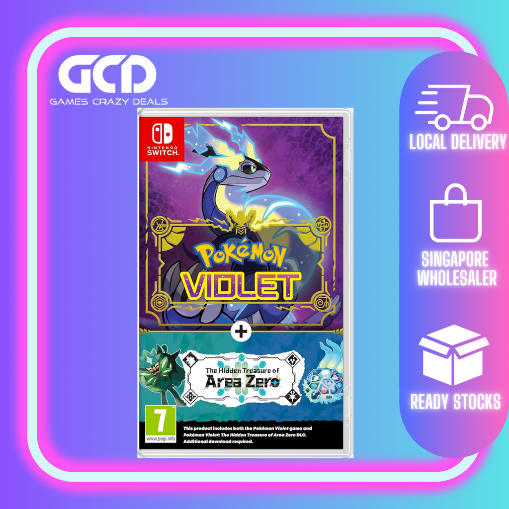 Nintendo Switch Pokemon Violet The Hidden Treasure of Area Zero