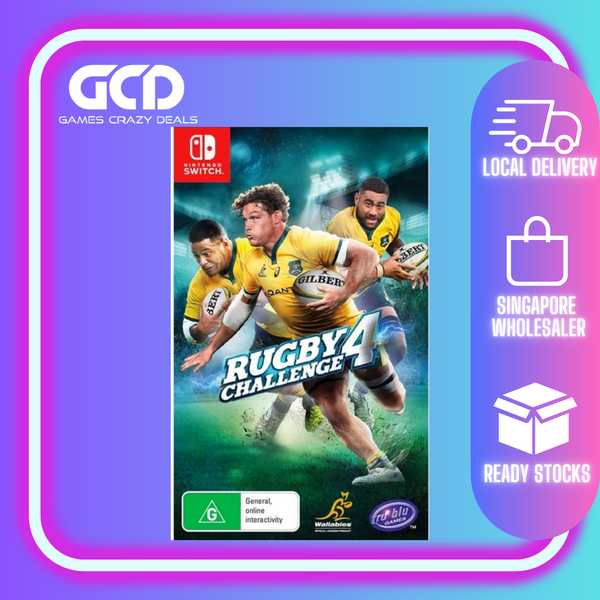 Nintendo Switch Rugby Challenge 4 (AU) – Games Crazy Deals