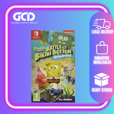 Nintendo Switch SpongeBob SquarePants: Battle for Bikini Bottom - Rehydrated (CODE:A1234)