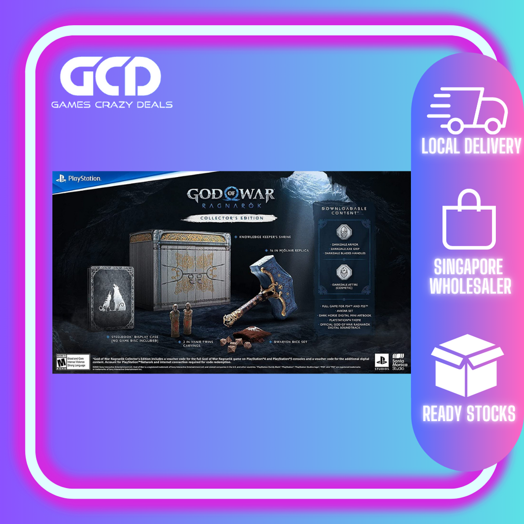 PS5 God of War Ragnarok Collector's Edition (R3) – Games Crazy Deals