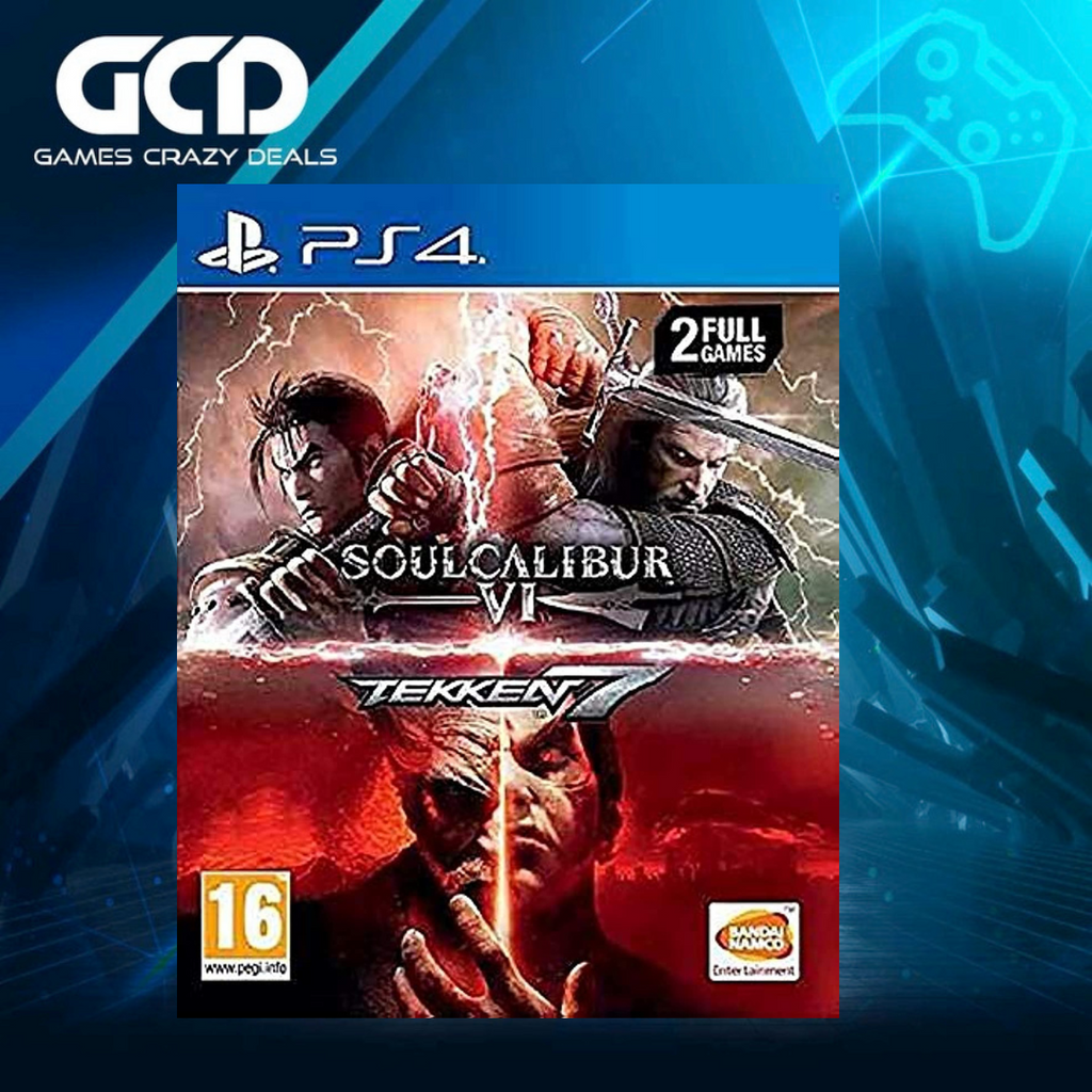 PS4 Soul Calibur VI + Tekken 7 Double Pack (R2) – Games Crazy Deals