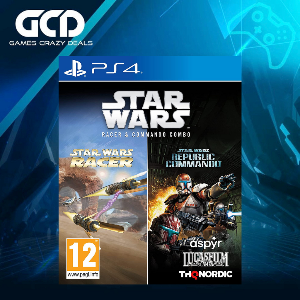 PS4 Star Wars Racer & Commando Combo