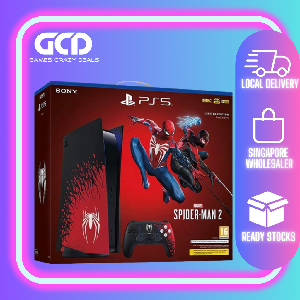 PS5 Console Marvel’s Spider-Man 2 Limited Edition Bundle (1 Month Warranty)