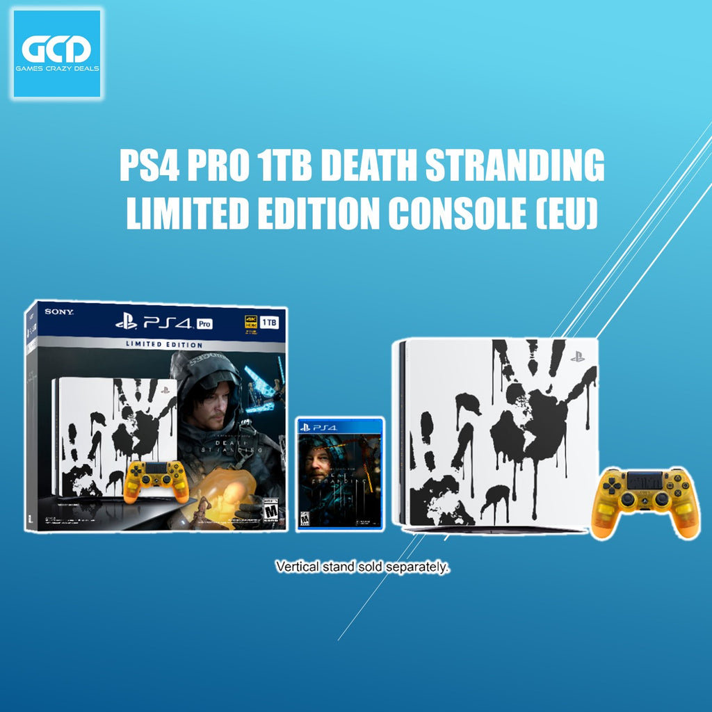 Console Usado PS4 Pro 1TB Edição Limitada Death Stranding