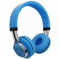 STN-18 Bluetooth Headphones Headset - Blue