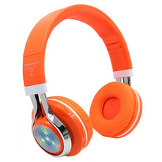 STN-18 Bluetooth Headphones Headset - Orange