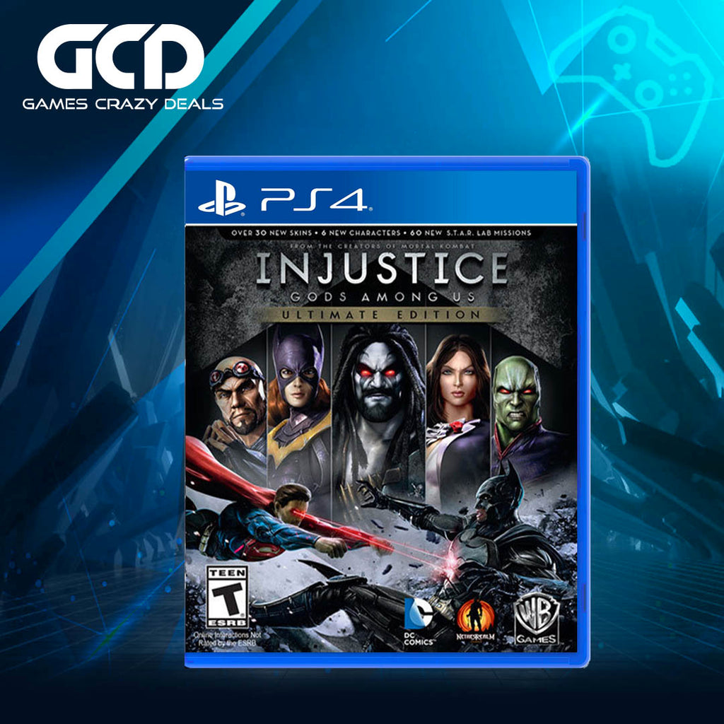 PS4 Injustice Gods Among Us Ultimate Edition (R-ALL)