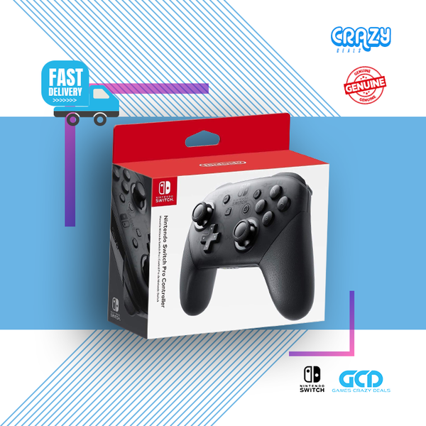 Nintendo Switch Pro Controller 1 Year Local Agent Warranty