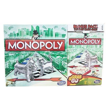 Monopoly Board Game and Monopoly Travel Set