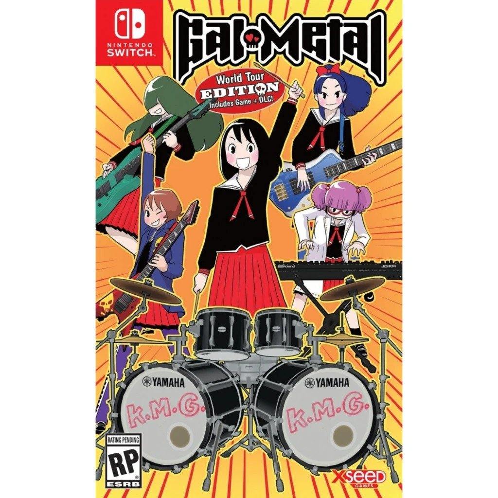 Nintendo Switch Gal Metal World Tour Edition (CODE:A1234), Video Gaming,  Video Games, Nintendo on Carousell