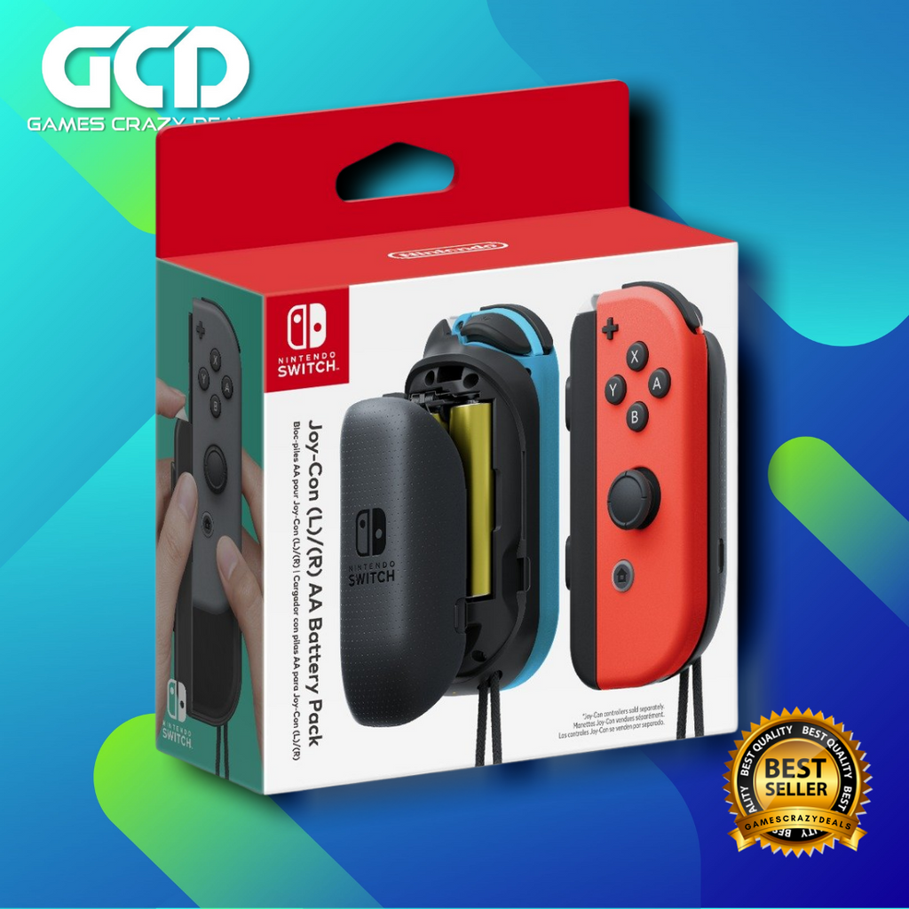 Nintendo switch joy online con battery pack