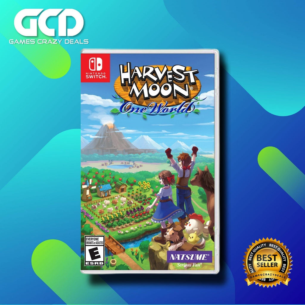  Harvest Moon: One World Standard Edition - Nintendo Switch :  Crescent Marketing Inc: Video Games