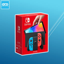 Nintendo Switch OLED Neon (1 Year Local Agent Warranty) +2 Free Random Games