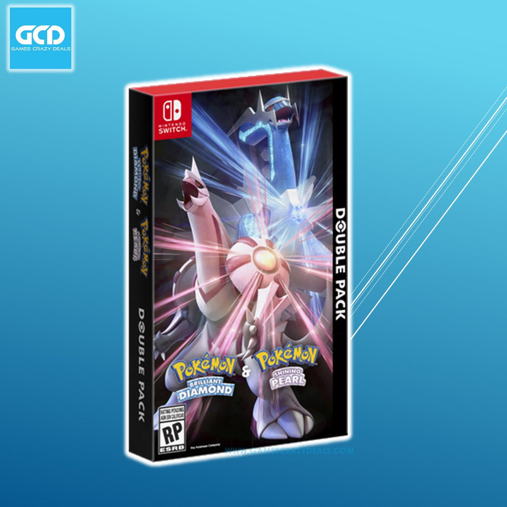 Pokemon Brilliant Diamond / Shining Pearl Double Pack (English) for  Nintendo Switch