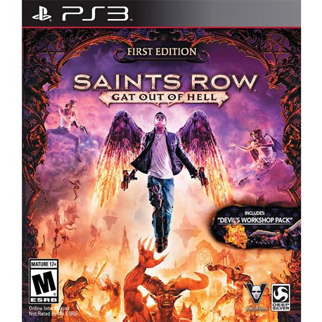 PS3 Saints Row Gat Out Of Hell First Edition