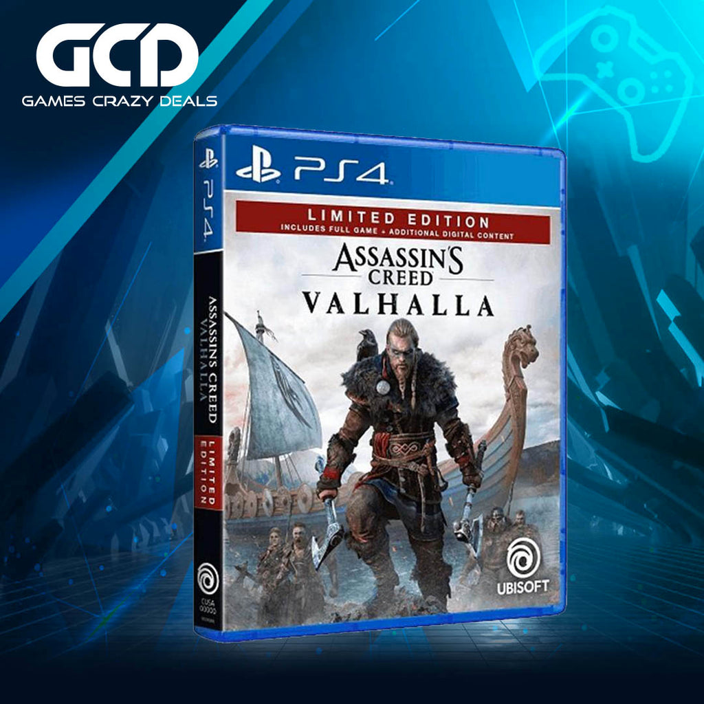 PS4 Assassin's Creed Valhalla Limited Edition (R3)