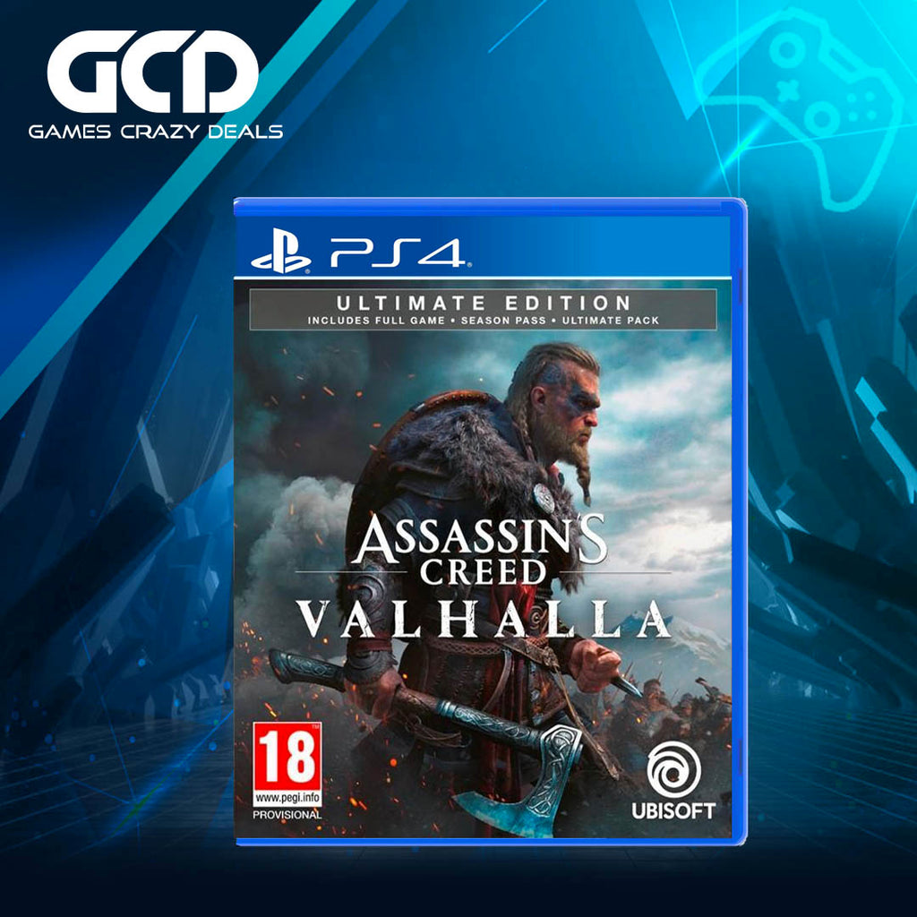 PS4 Assassin's Creed Valhalla Ultimate Edition (R3)
