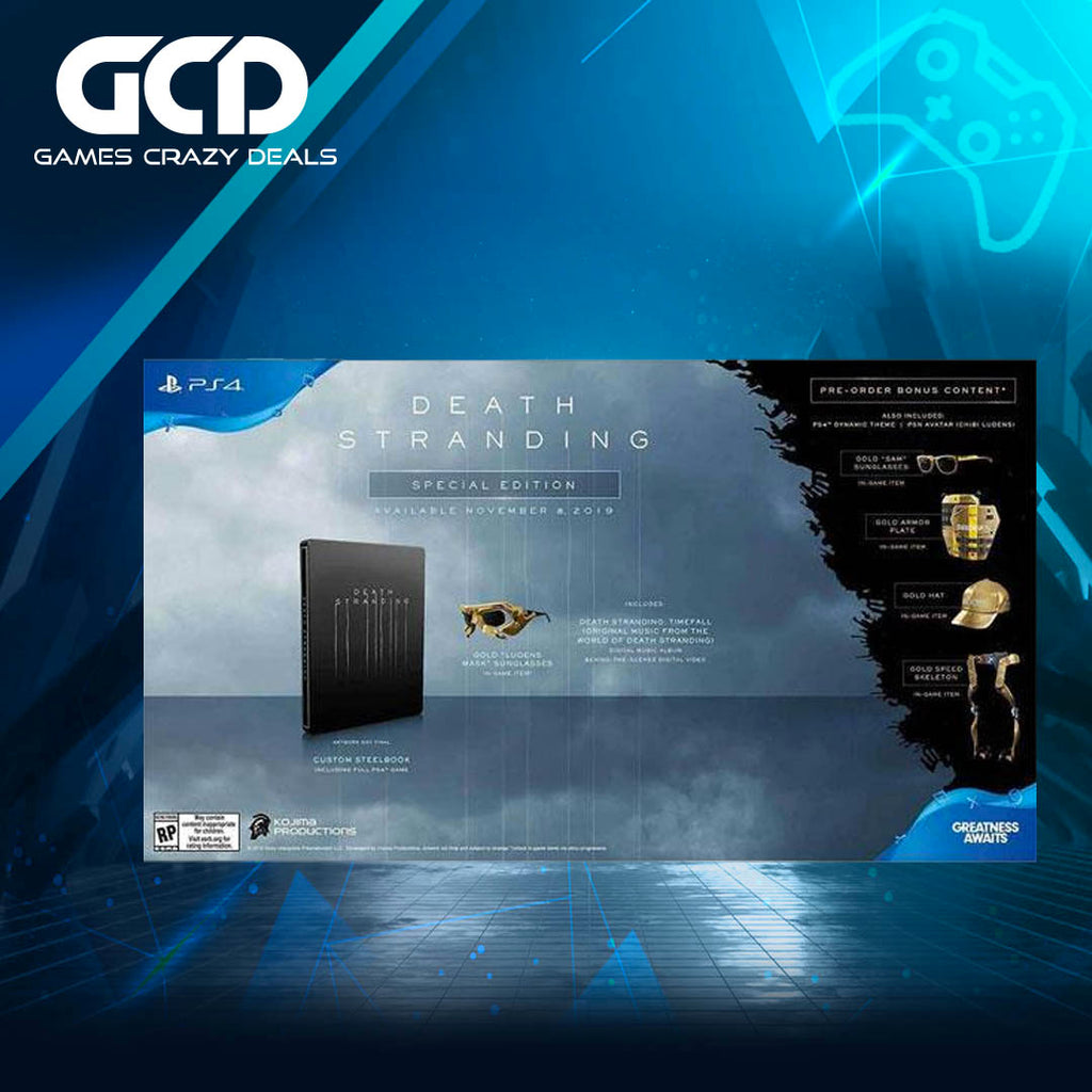 PS4 Death Stranding Special Edition (R-ALL Asia)