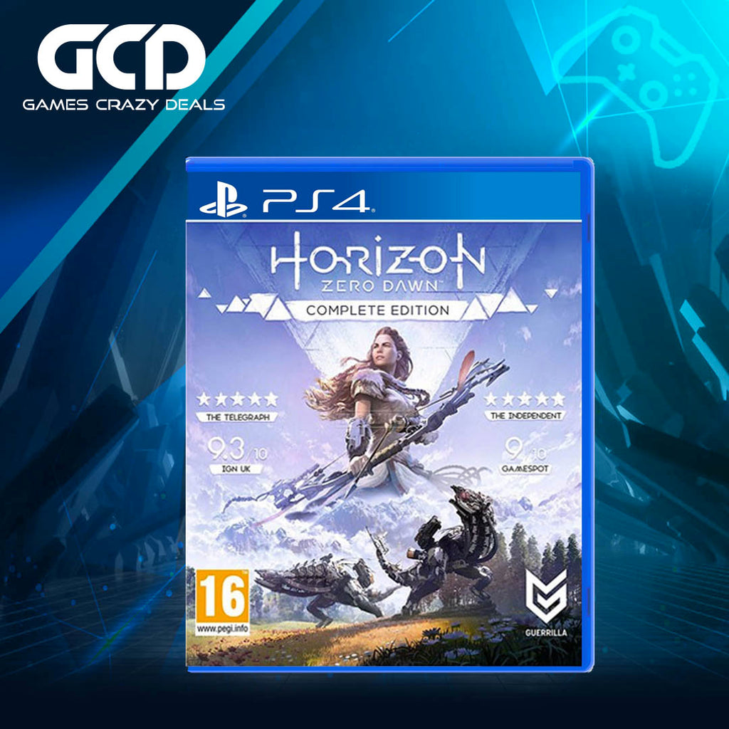 Complete　Horizon　Dawn　Crazy　Games　Deals　Edition　Zero　PS4　–
